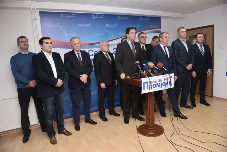 Savez za promjene prekida saradnju sa Dodikom i SNSD-om